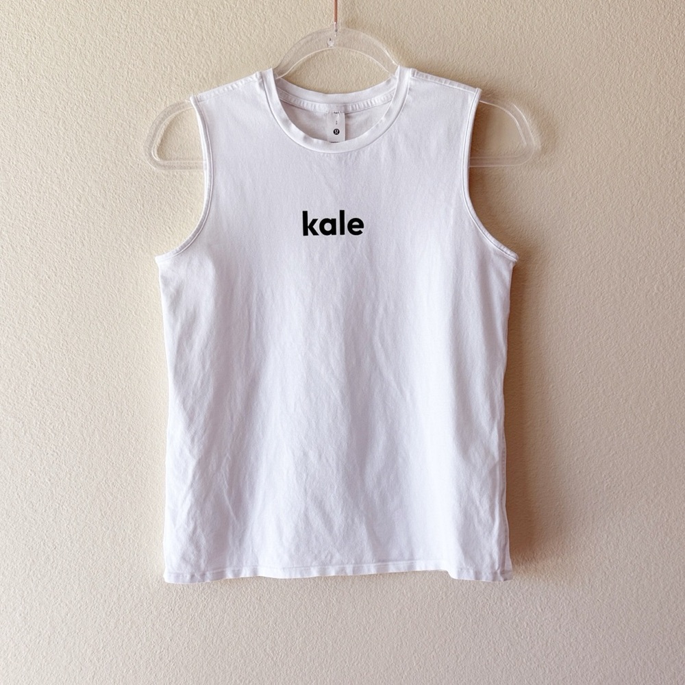 Lululemon Kale Organic Cotton Tank Top